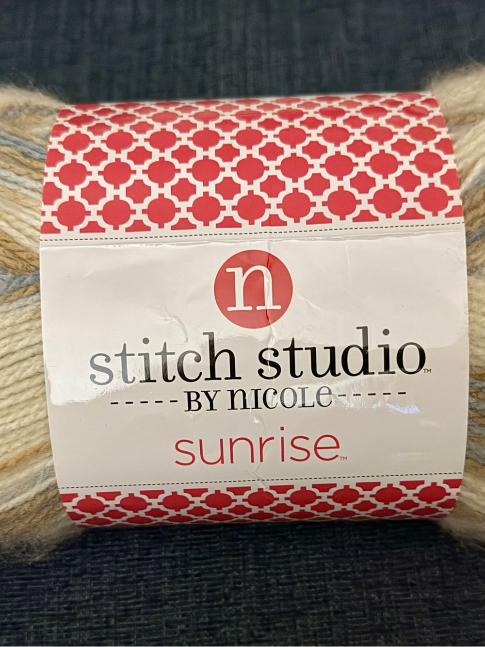 Stitch Studio by Nicole Sunrise
Pewter Moon Lightweight Brushed
Yarn NEW